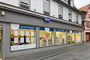 Außenansicht des Nick-Lädchens