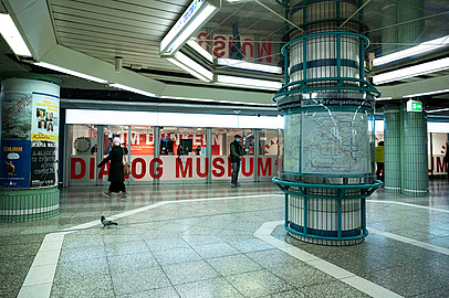 Der Eingangsbereich des Dialogmuseums