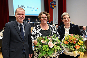 Gruppenfoto mit der neuen LWV-Verbandsspitze ab Mai 2024