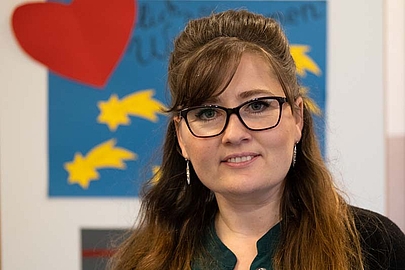 Porträt Kita-Leiterin Johanna Jäger