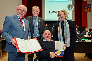 Gruppenfoto von der Ehrung