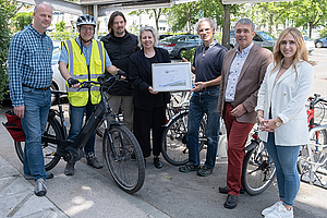 Gruppenfoto bei der Zertifikatsverleihung
