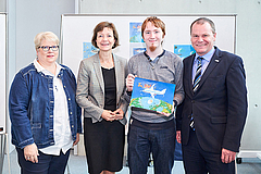 Gruppenfoto von der Preisverleihung