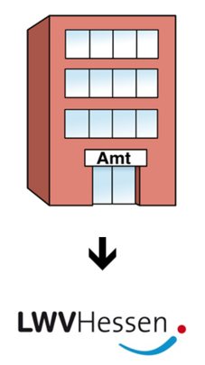 Piktogramm Amt Pfeil LWV Hessen Piktogramm Amt Pfeil LWV Hessen