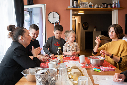 Familie Tuckermann mit Sandra Breser