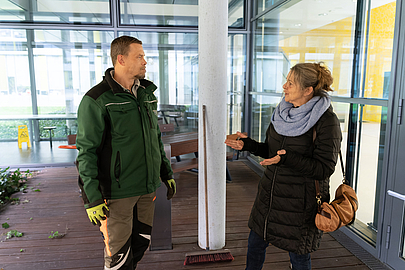 Simon Schmidthöfer und Petra Emin