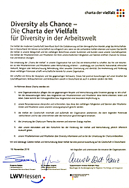 Urkunde der Charta