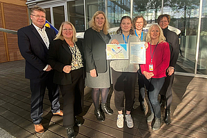 Gruppenfoto von der Preisverleihung