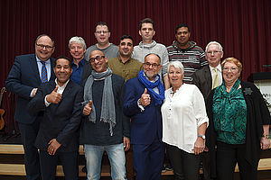 Gruppenfoto von der Siegerehrung