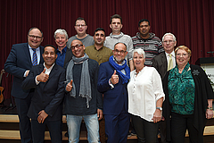 Gruppenfoto von der Siegerehrung