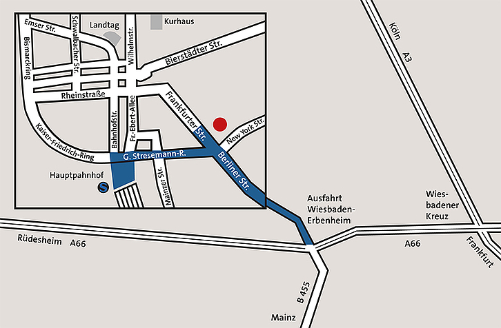 Grafik Anfahrtsskizze