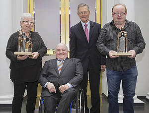 Gruppenfoto der Preisträger