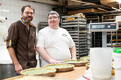 Inhaber Klaus Denninger und Marc Mölkner
