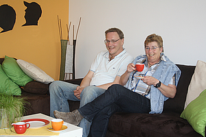 Mittwochs-Café einer PSKB des Psychosozialen Zentrums Schwalm-Eder-Nord (Foto: PSZ Schwalm-Eder-Nord)